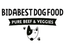 Load image into Gallery viewer, BidaBest Healthy Pure Beef &amp; Veggies Dog Food Logo