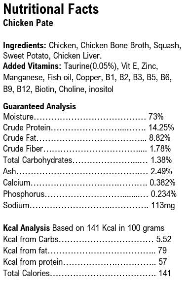 Healthy Chicken Pate Wet Cat Food 1 2 Kilo