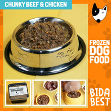 Load image into Gallery viewer, Healthy Chunky Beef &amp; Chicken Dog Food - 1/2 Kilo