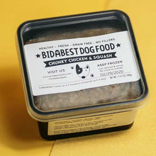 Load image into Gallery viewer, Healthy Chunky Chicken & Squash Dog Food - 1/2 Kilo