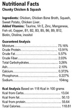 Load image into Gallery viewer, Healthy Chunky Chicken & Squash Dog Food - 1/2 Kilo