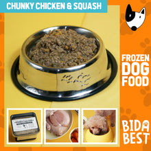 Load image into Gallery viewer, Healthy Chunky Chicken & Squash Dog Food - 1/2 Kilo