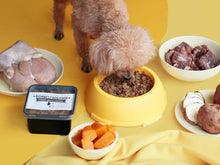 Load image into Gallery viewer, Healthy Chunky Beef & Chicken Dog Food - 1/2 Kilo.