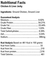 Load image into Gallery viewer, Healthy Chicken & Liver Jerky Pet Treat 50 grams