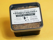 Load image into Gallery viewer, Healthy Chunky Beef &amp; Chicken Dog Food - 1/2 Kilo