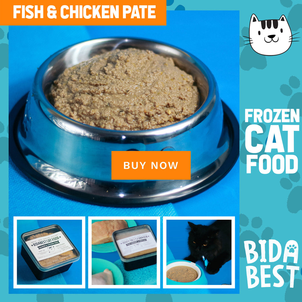 Healthy Fish & Chicken Pate Wet Cat Food - 1/2 Kilo