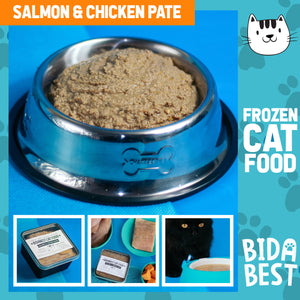 Healthy Salmon & Chicken Pate Wet Cat Food -1/2 Kilo