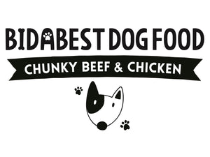 BidaBest Healthy Chunky Beef & Chicken Dog Food Logo