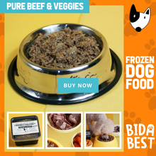 Load image into Gallery viewer, Healthy Pure Beef &amp; Veggies Dog Food - 1/2 Kilo